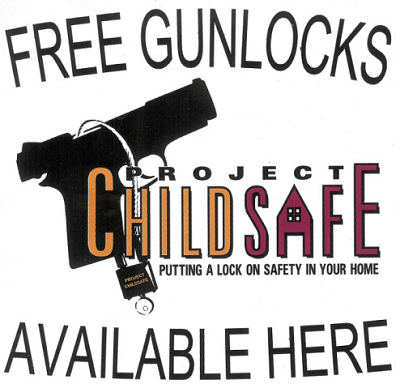 Free Gunlocks Available Here - Project ChildSafe putting a lock on safety in your home