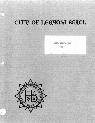 City of Hermosa Beach Local Coastal Plan - 1981