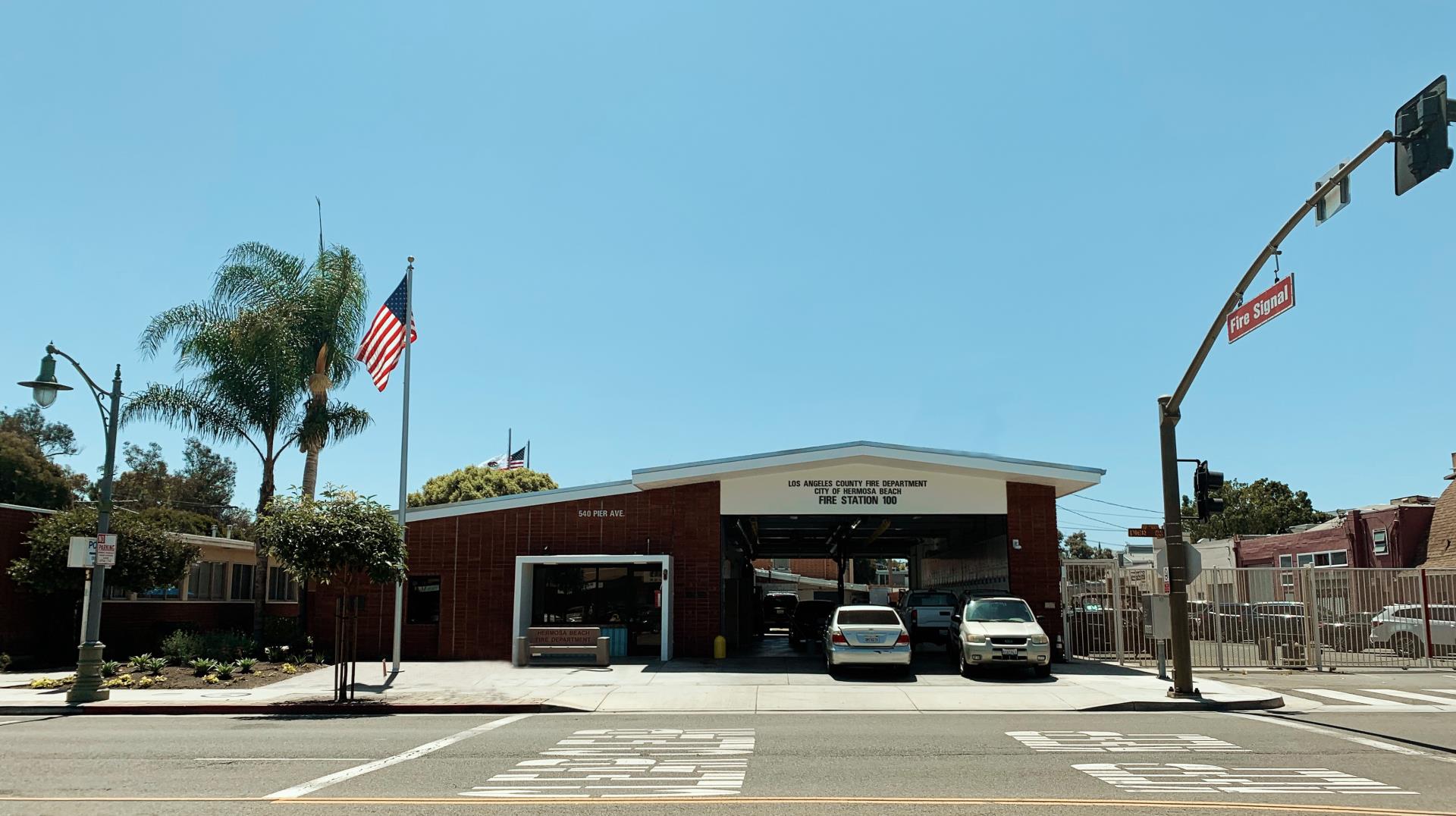 fire station frontage