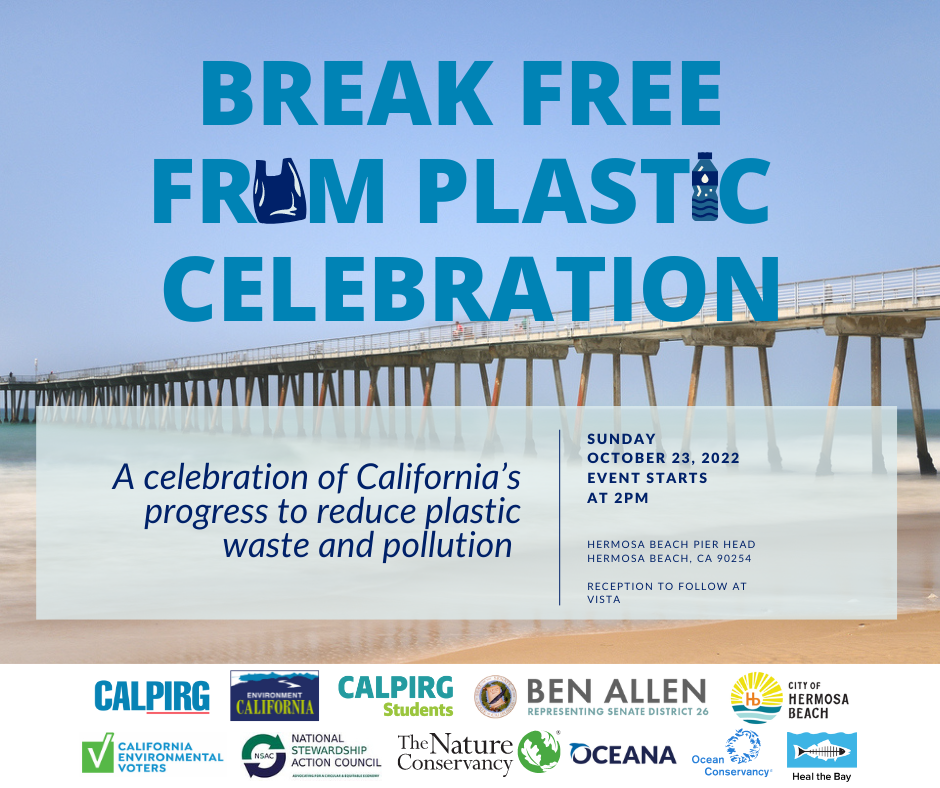 Break Free From Plastics Celebration (Facebook Post)